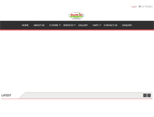 Tablet Screenshot of healthairindia.com